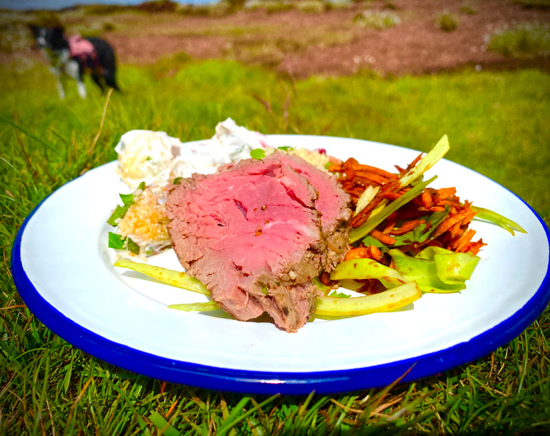 Fillet of Northumberland
Beef, Salads